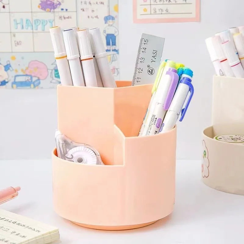 Rotating Rotating Pen/Makeup Holder